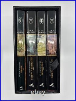 HOUGHTON The Hobbit & Lord of the Rings Tolkien Illustrated Alan Lee Custom Slip