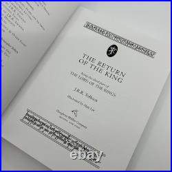 HOUGHTON The Hobbit & Lord of the Rings Tolkien Illustrated Alan Lee Custom Slip