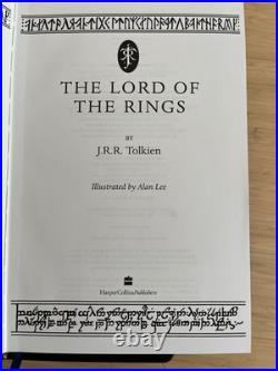 Harper Collins Lord Of The Rings Hardback 2014 (Alan Lee Illustrated) Harper Collins Lord Of The Rings Hardback 2014 (Alan Lee Illustrated)