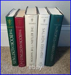 History Of Middle-Earth, Volumes I, II, VI, IX, XII (Tolkien, Lord Of The Rings)