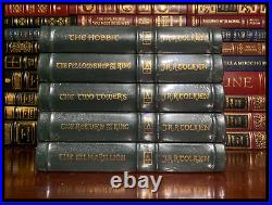 Hobbit Lord Of The Rings & Silmarillion by Tolkien New Easton Press Leatherbound