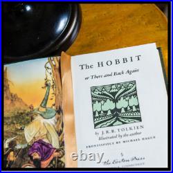 Hobbit Lord Of The Rings & Silmarillion by Tolkien New Easton Press Leatherbound