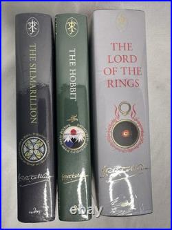 Hobbit Lord of Rings Silmarillion Illustrated Tolkien Sealed Hardback Rune Edges
