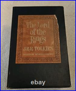 Houghton Mifflin Lord Of The Rings Boxed Set with Foldout Maps (1965 Second Ed)