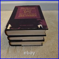 Houghton Mifflin Lord Of The Rings Boxed Set with Foldout Maps (1965 Second Ed)