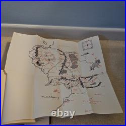 Houghton Mifflin Lord Of The Rings Boxed Set with Foldout Maps (1965 Second Ed)