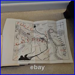 Houghton Mifflin Lord Of The Rings Boxed Set with Foldout Maps (1965 Second Ed)