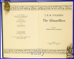 J R R TOLKIEN, Christopher TOLKIEN / Silmarillion Lord of the Rings 1st Edition