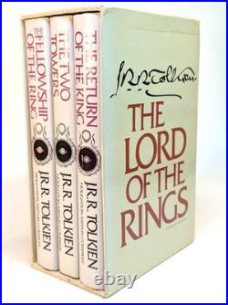 J R R TOLKIEN / LORD OF THE RINGS comprising THE FELLOWSHIP OF THE RING 1978 J R R TOLKIEN / LORD OF THE RINGS comprising THE FELLOWSHIP OF THE RING 1978