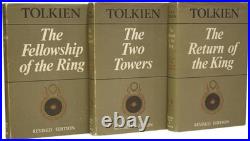 J R R TOLKIEN / Lord of the Rings Being The Fellowship of the Ring The Two