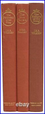 J R R TOLKIEN / Lord of the Rings Being The Fellowship of the Ring The Two J R R TOLKIEN / Lord of the Rings Being The Fellowship of the Ring The Two