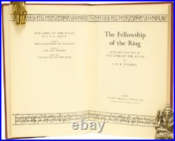 J R R TOLKIEN / Lord of the Rings Being The Fellowship of the Ring The Two J R R TOLKIEN / Lord of the Rings Being The Fellowship of the Ring The Two