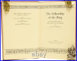 J R R TOLKIEN / Lord of the Rings Being The Fellowship of the Ring The Two