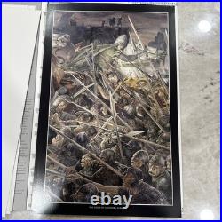 J. R. R. TOLKIEN Lord of the Rings Poster Collection 2 by Alan Lee VERY RARE