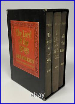 J R R TOLKIEN / Lord of the Rings The Fellowship of the Ring The Two Towers 1st