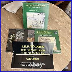 J. R. R. TOLKIEN Soundbook Boxed LP Set SBR 101 Lord Of The Rings Hobbit & Poster