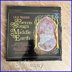 J. R. R. TOLKIEN Soundbook Boxed LP Set SBR 101 Lord Of The Rings Hobbit & Poster