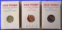 J. R. R. TOLKIEN The Lord of the Rings BALLANTINE 1970 1st Print Box Set RARE +