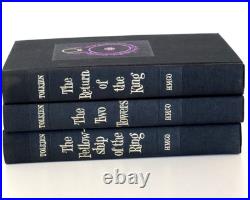 J. R. R. Tolkien 1965 Lord of the Rings HM Boxed Set 2nd Edition Maps Intact NICE
