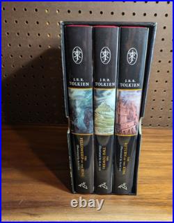J. R. R. Tolkien Box Set Lord of the Rings King Two Towers Fellowship Ring J. R. R. Tolkien Box Set Lord of the Rings King Two Towers Fellowship Ring