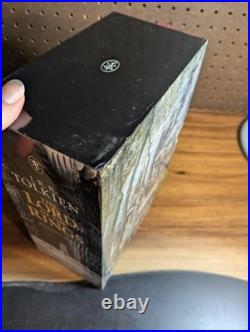 J. R. R. Tolkien Box Set Lord of the Rings King Two Towers Fellowship Ring J. R. R. Tolkien Box Set Lord of the Rings King Two Towers Fellowship Ring