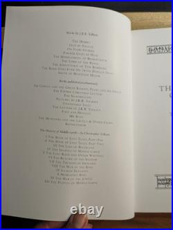 J. R. R. Tolkien Box Set Lord of the Rings King Two Towers Fellowship Ring J. R. R. Tolkien Box Set Lord of the Rings King Two Towers Fellowship Ring