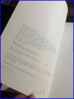 J. R. R. Tolkien Box Set Lord of the Rings King Two Towers Fellowship Ring J. R. R. Tolkien Box Set Lord of the Rings King Two Towers Fellowship Ring