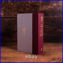J. R. R. Tolkien Deluxe Box Set 2004 Hardcover The Lord of the Rings HarperCollins