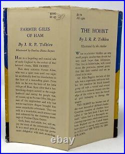 J. R. R. Tolkien Farmer Giles of Ham 1st 1st Author Hobbit & Lord of Rings