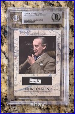 J. R. R. Tolkien Handwritten Word Beckett Lord of the Rings The Hobbit