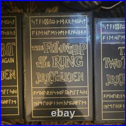 J. R. R. Tolkien Hardcover Book Lot Hobbit, LOTR Trilogy, Silmarillion
