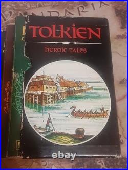 J. R. R Tolkien Heroic Tales Lord Of The Rings Box Set, Unwin Canada Edition