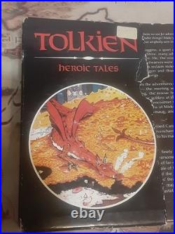 J. R. R Tolkien Heroic Tales Lord Of The Rings Box Set, Unwin Canada Edition