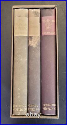 J. R. R. Tolkien LORD OF THE RINGS Box Set 1965 2nd ed, 11th & 12th pr. Withmaps