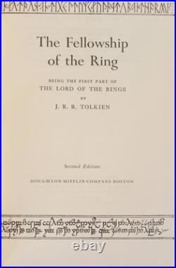 J. R. R. Tolkien LORD OF THE RINGS Box Set 1965 2nd ed, 11th & 12th pr. Withmaps