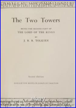 J. R. R. Tolkien LORD OF THE RINGS Box Set 1965 2nd ed, 11th & 12th pr. Withmaps