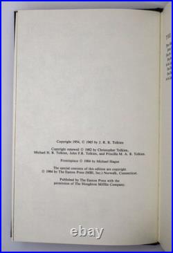 J R R Tolkien / LORD OF THE RINGS THE FELLOWSHIP OF THE RING THE TWO TOWERS