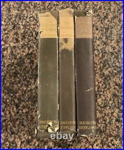 J R R Tolkien / LORD OF THE RINGS THREE VOLUMES COMPLETE The Fellowship 1965