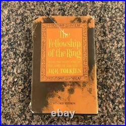J R R Tolkien / LORD OF THE RINGS THREE VOLUMES COMPLETE The Fellowship 1965