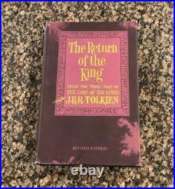 J R R Tolkien / LORD OF THE RINGS THREE VOLUMES COMPLETE The Fellowship 1965