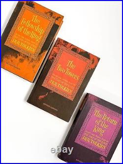 J R R Tolkien / LORD OF THE RINGS The Fellowship of the Ring The Two Towers 1st