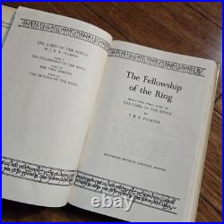 J. R. R Tolkien Lord Of The Rings 3 Books Set 1965 Second Edition Revised Edition