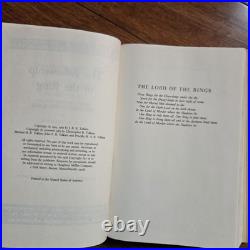 J. R. R Tolkien Lord Of The Rings 3 Books Set 1965 Second Edition Revised Edition