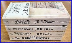 J. R. R. Tolkien Lord Of The Rings Ballantine Gold Softcover Book Set Very Good