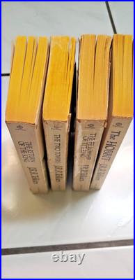 J. R. R. Tolkien Lord Of The Rings Ballantine Gold Softcover Book Set Very Good