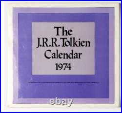 J. R. R. Tolkien Lord Of The Rings Calendars Lot Of 5 1973,1974, 1977, 1978, 1982
