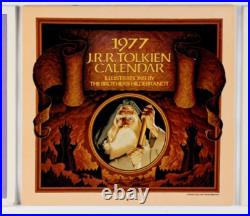 J. R. R. Tolkien Lord Of The Rings Calendars Lot Of 5 1973,1974, 1977, 1978, 1982