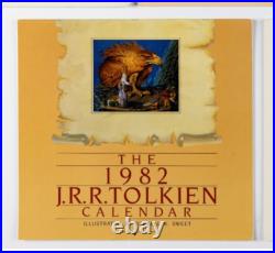 J. R. R. Tolkien Lord Of The Rings Calendars Lot Of 5 1973,1974, 1977, 1978, 1982