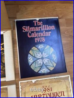 J. R. R. Tolkien Lord Of The Rings Calendars Lot Of 6 1976 1978 1979 1980 1981 NEW