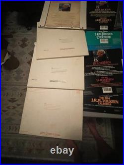 J. R. R. Tolkien Lord Of The Rings Calendars Lot of 15, New, No Markings, Nice